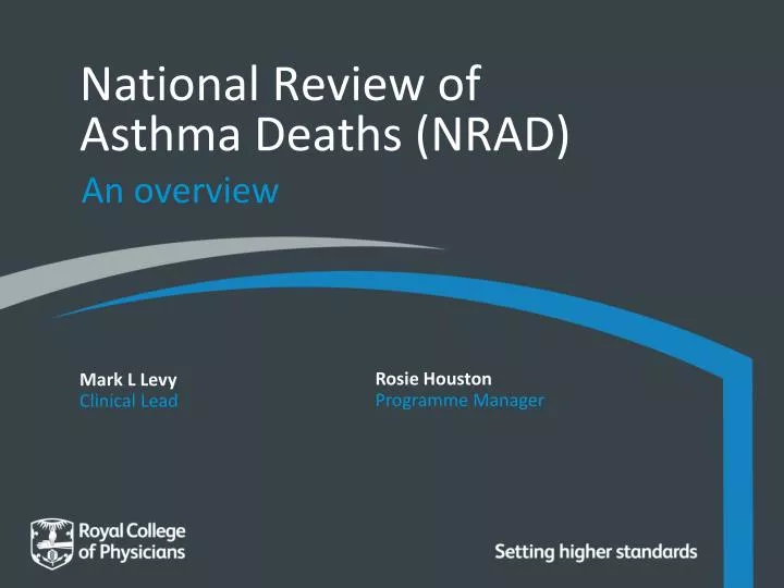 national review of asthma deaths nrad