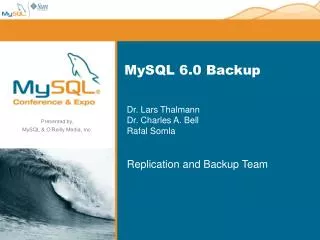 MySQL 6.0 Backup