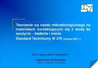 pd dr georg joachim tuschewitzki
