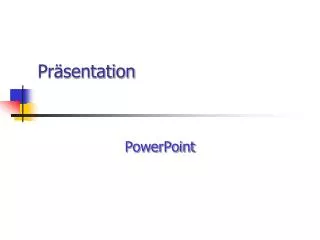 pr sentation
