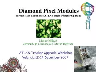 Diamond Pixel Modules for the High Luminosity ATLAS Inner Detector Upgrade