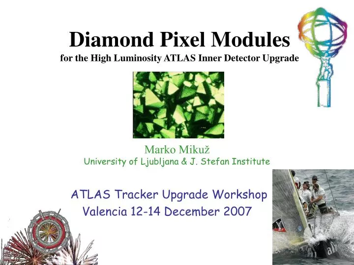 diamond pixel modules for the high luminosity atlas inner detector upgrade