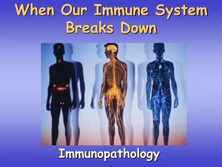 when our immune system breaks down