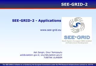 SEE-GRID-2 - Applications