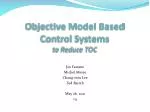 Optimizing Control Systems to Reduce Total Ownership Costs (TOC) in Naval Operations - slide 1