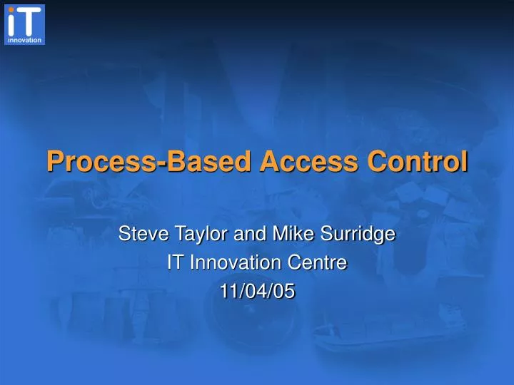 process based access control