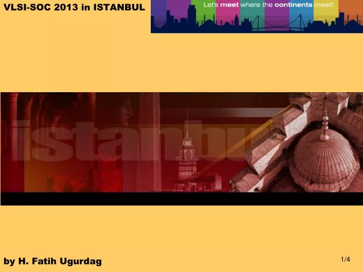 vlsi soc 2013 in istanbul