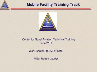 Mobile Facility Training Track