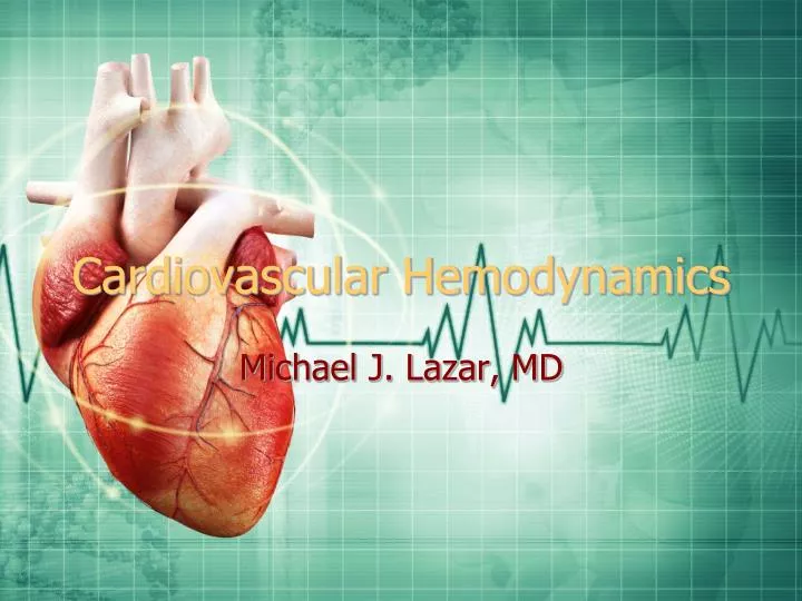 cardiovascular hemodynamics