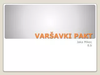 var avki pakt