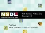 Enhancing Classroom Engagement through Engineering Activities: NSDL Web Seminar Series - slide 1