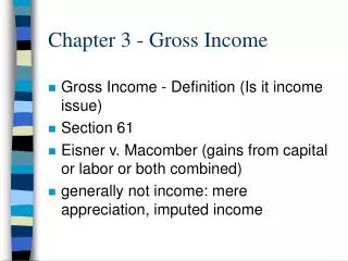 Chapter 3 - Gross Income