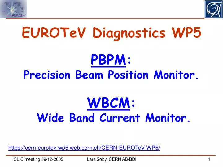 eurotev diagnostics wp5