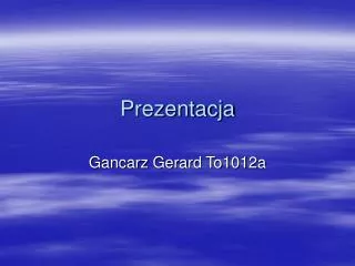 prezentacja