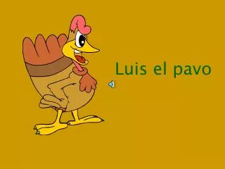 luis el pavo