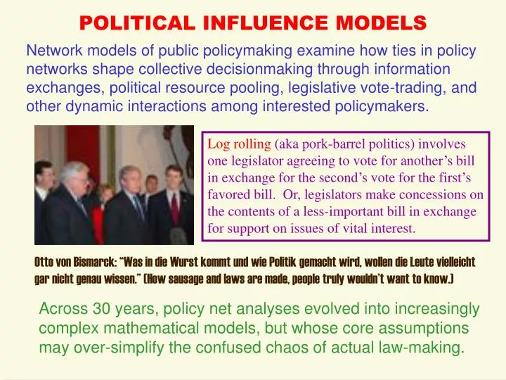 political influence models