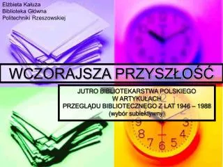 wczorajsza przysz o