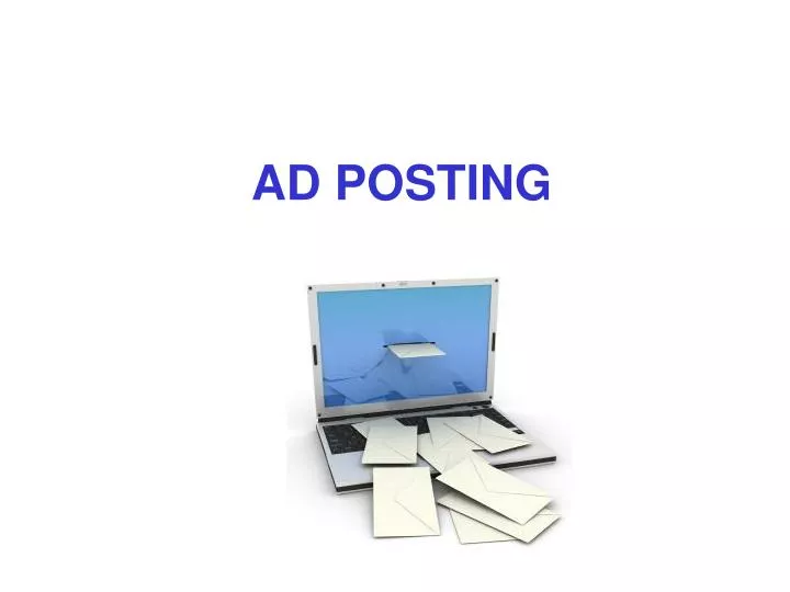 ad posting