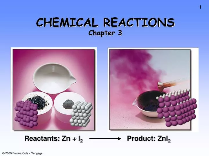 chemical reactions chapter 3