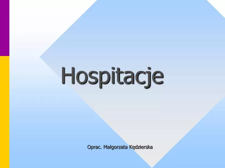 hospitacje