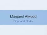 Margaret Atwood - slide 1