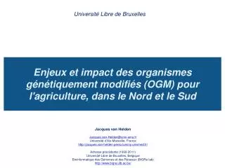 universit libre de bruxelles