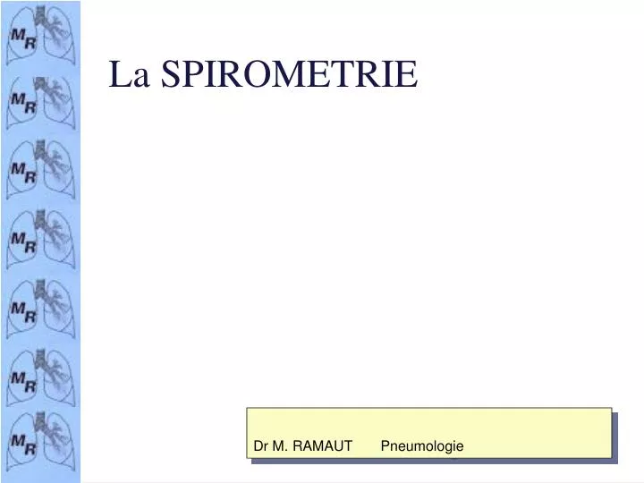 la spirometrie