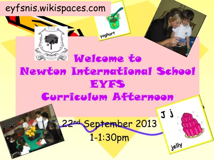 welcome to newton international school eyfs curriculum afternoon