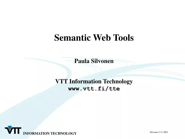 semantic web tools