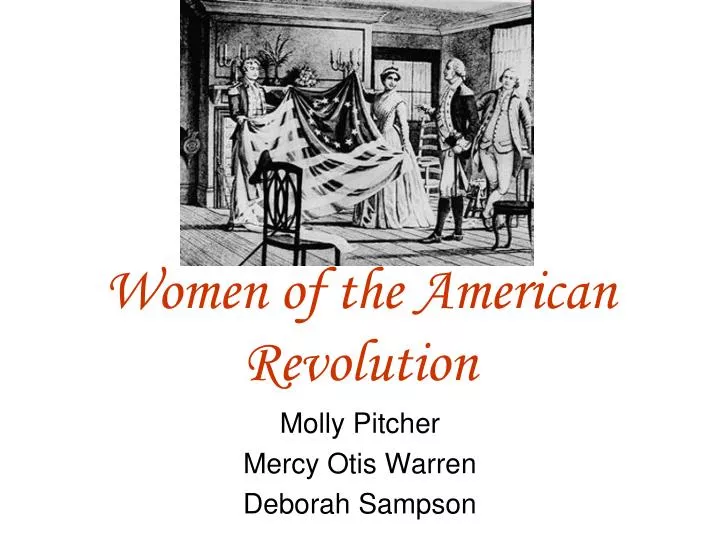 women of the american revolution