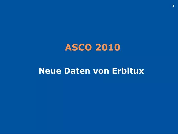 asco 2010 neue daten von erbitux