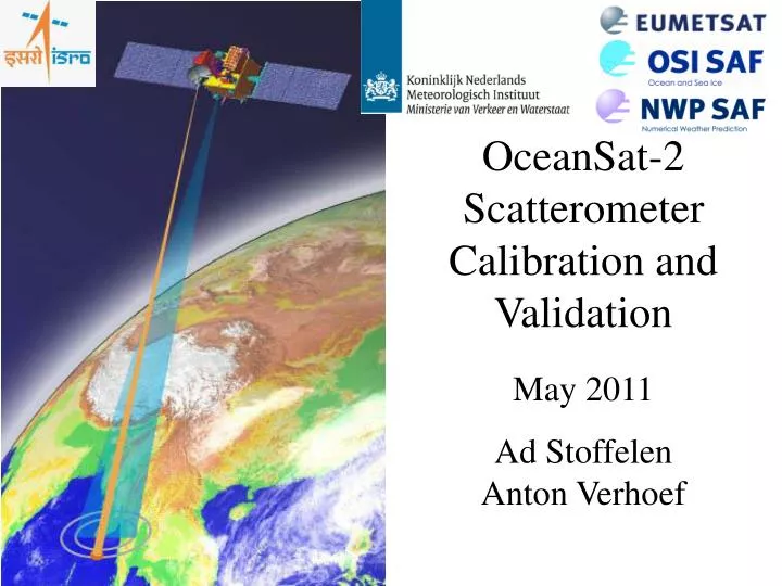 oceansat 2 scatterometer calibration and validation