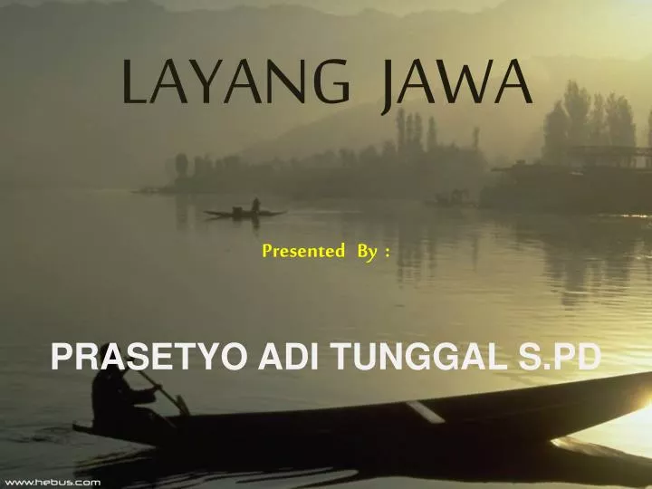 l ayang jawa