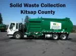 Solid Waste Collection Kitsap County - slide 1