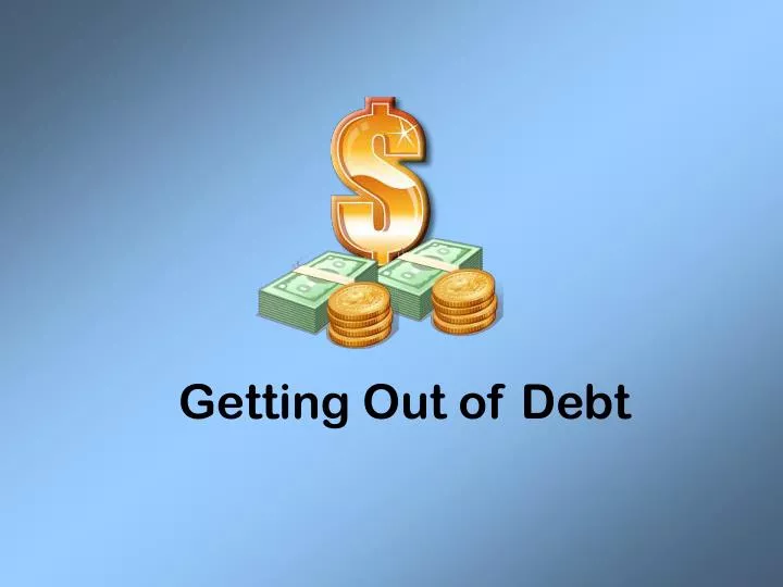 getting out of debt