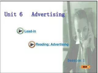 Unit 6 Advertising