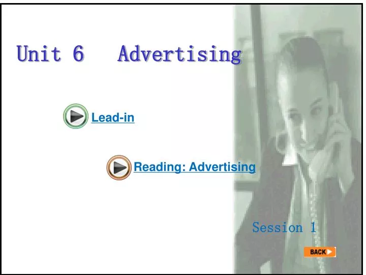 unit 6 advertising