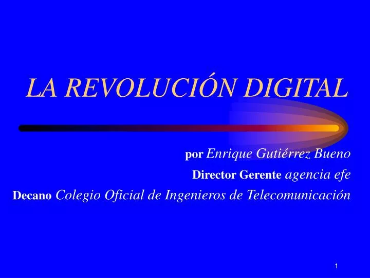 la revoluci n digital