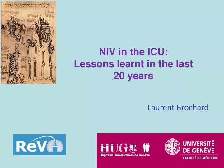 niv in the icu lessons learnt in the last 20 years