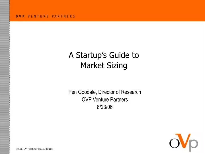 a startup s guide to market sizing
