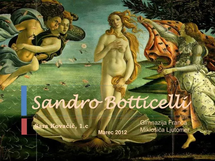 sandro botticelli