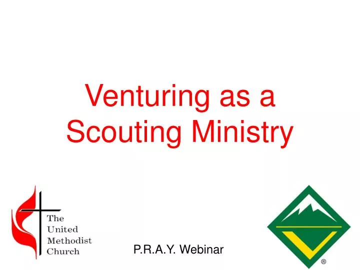 venturing as a scouting ministry
