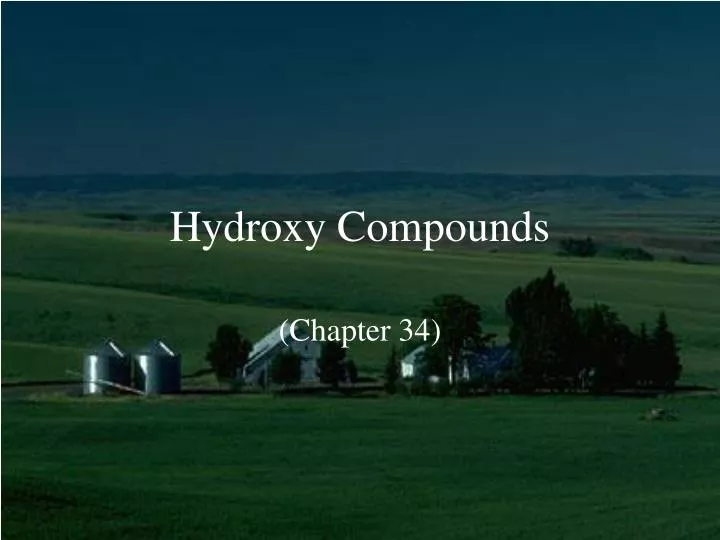 hydroxy compounds