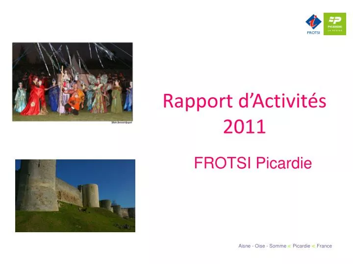 rapport d activit s 2011