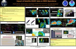 Impact of Satellite OSWV data on NWS Operations
