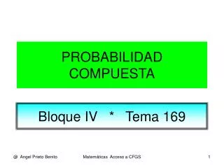 probabilidad compuesta