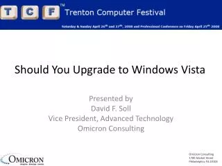 Should You Upgrade to Windows Vista