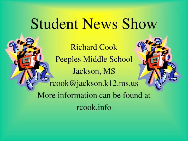 student news show