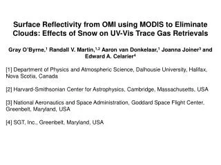 Selecting Cloud- and Aerosol-Filtered Scenes