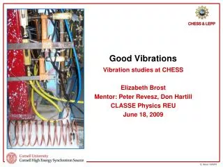 Good Vibrations